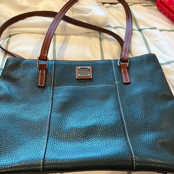 Dooney & Bourke Bags Dooney And Bourke Green Pebbled Leather